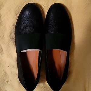 Clark's black loafers.  NIB. Never worn.